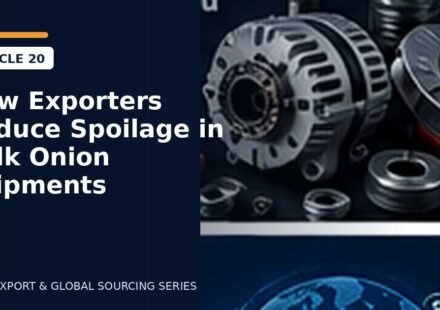 How Exporters Reduce Spoilage in Bulk Onion Shipments